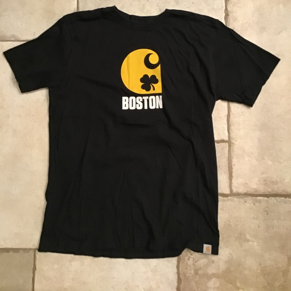 Carhartt Maddock Short Sleeve T-Shirt. Special edition Boston grand opening.